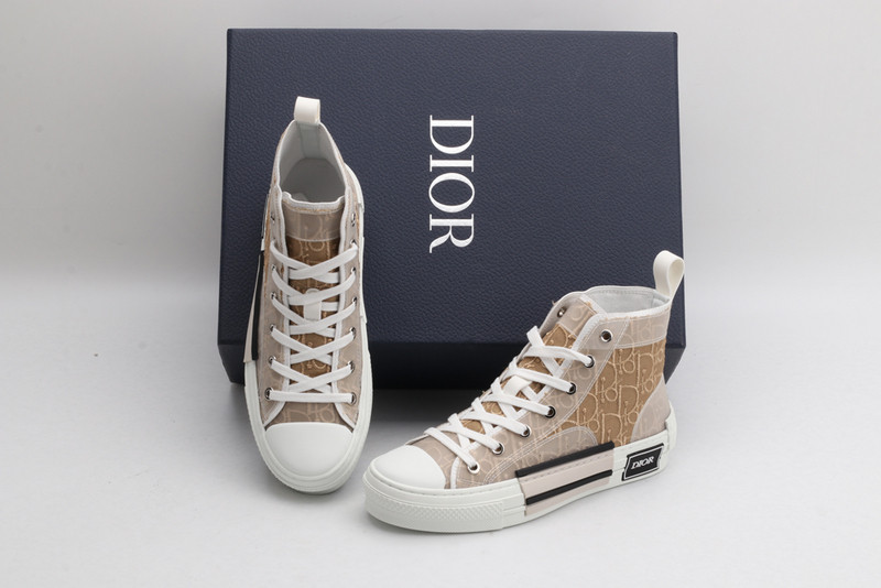 dio* b23 oblique high-top sneaker
