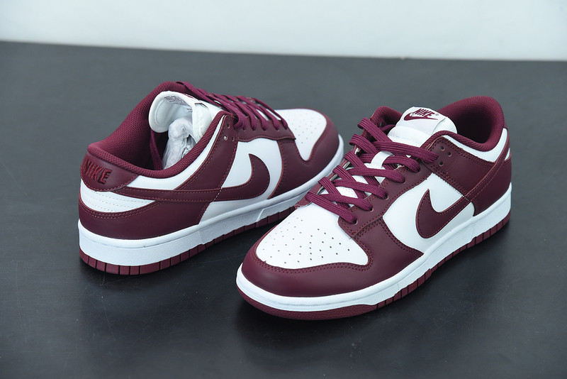 nike dunk low “bordeaux” dd1503-108