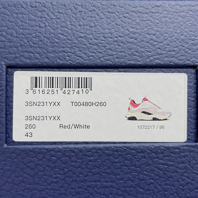 dio* homme b22 trainer sneaker