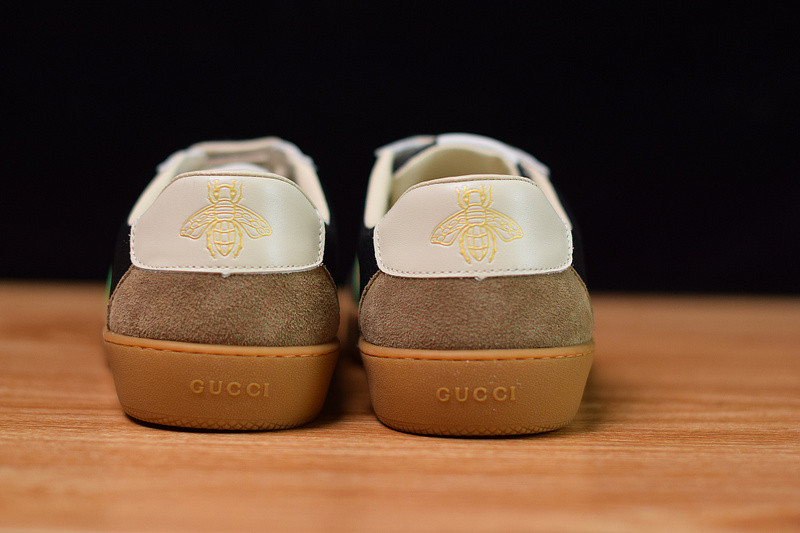 g*u*i jbg leather and suede