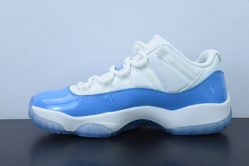 air jordan 11 retro low "carolina 2017 release" 528895-106