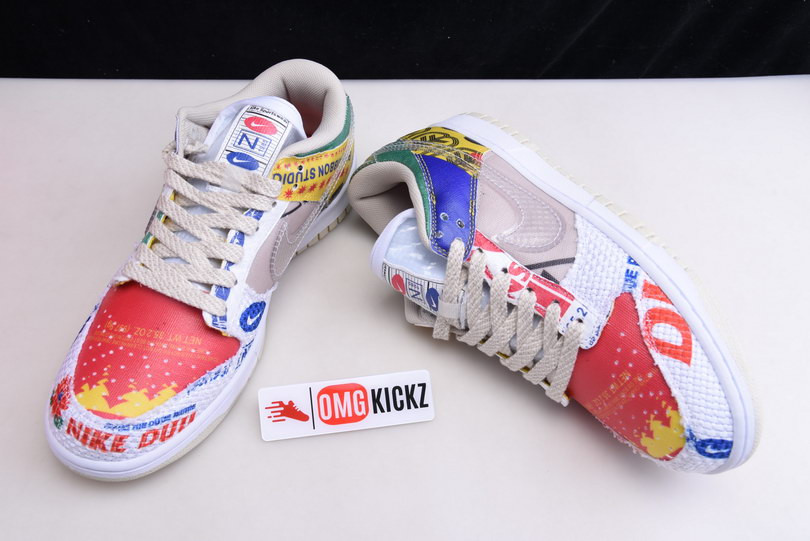 nike dunk low sp city market da6125-900