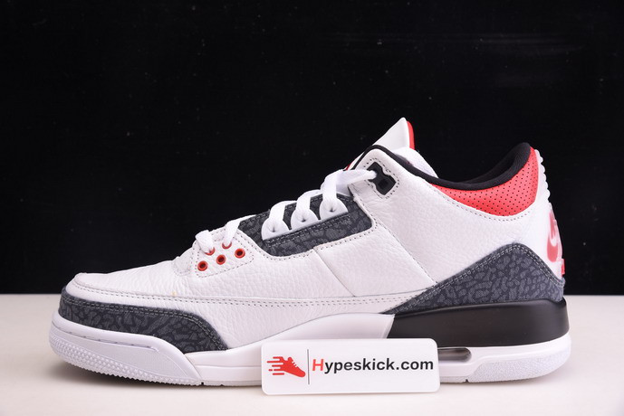 air jordan 3denim "fire red" cz6431-100