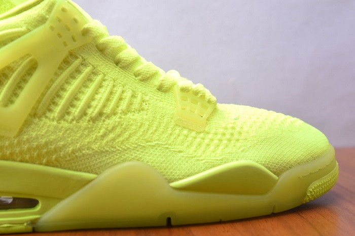 air jordan 4 retro flyknit volt aq3559-700